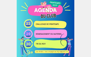 Agenda du printemps