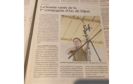 Article dans le bien public 